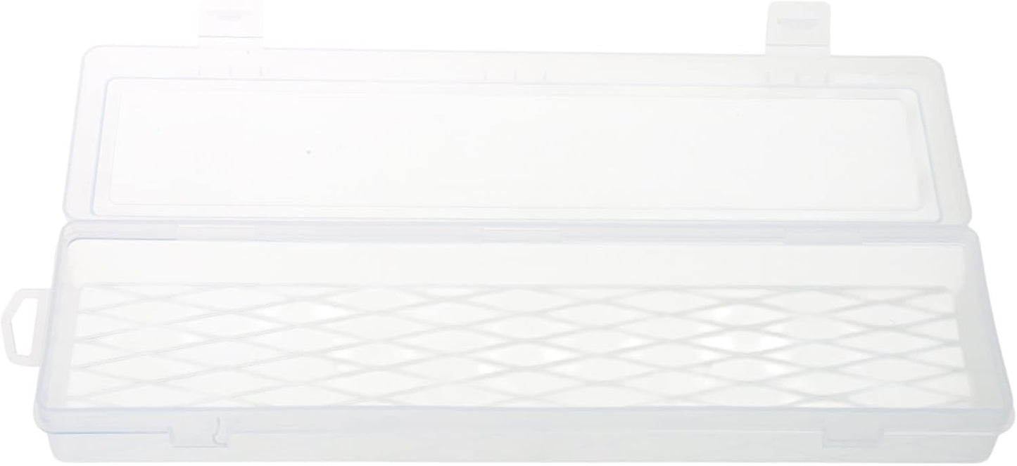 Boîte à Outils Multifonction De 35,6 Cm Offrant Un Grand Espace De Rangement, Organiseurs De Pièces Rectangulaires De Grande Capacité Pour Un Tri Facile, étui De Rangement Transparent