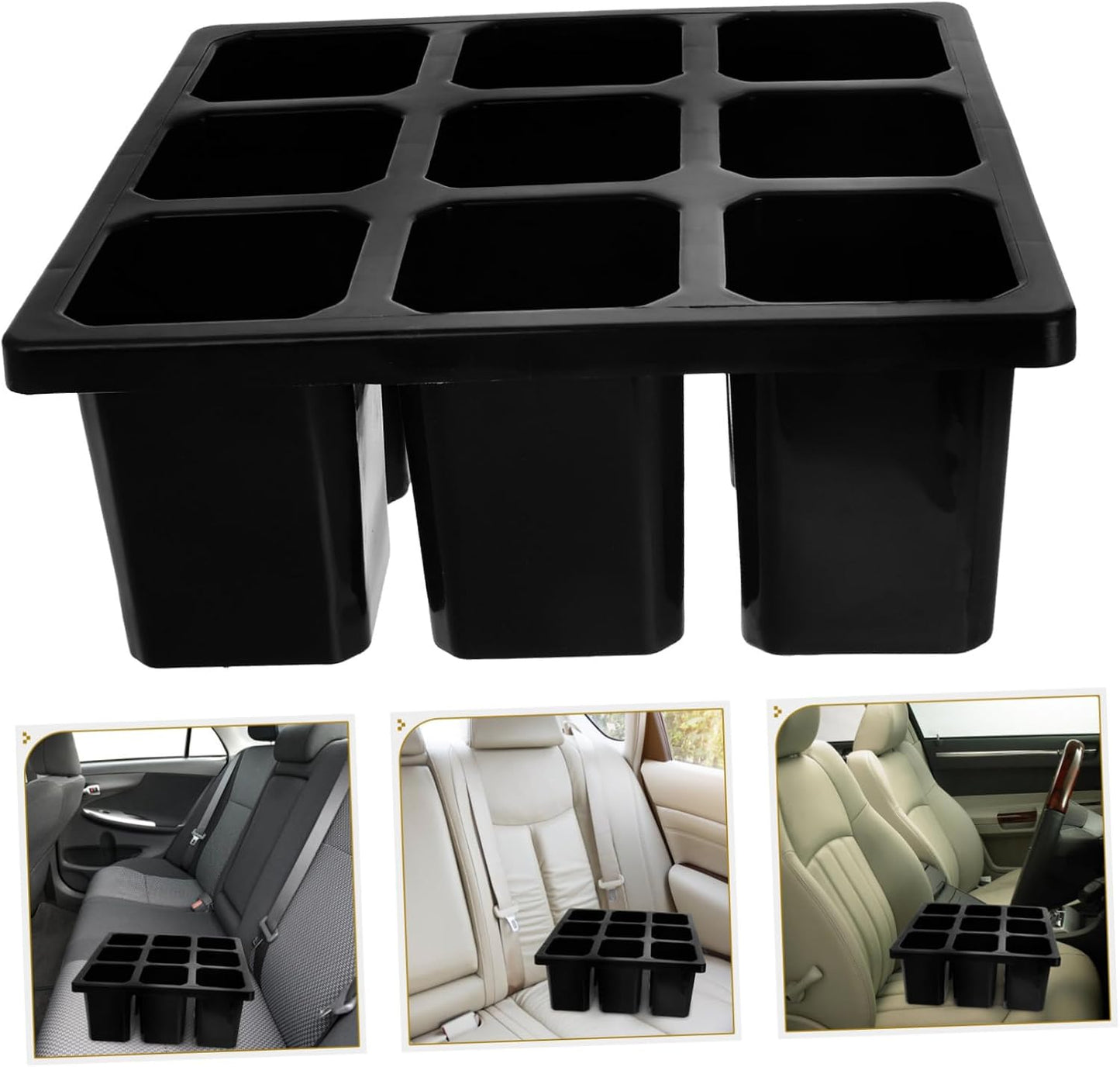 Gatuida Boîte De Rangement Pour Boulons Compartiments Outils Voiture Plastique Robuste Organisation Facile