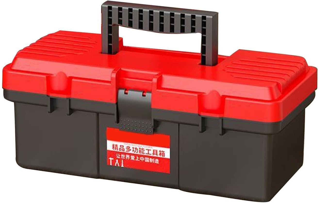 Boîte à Outils Manuelle - Organisateur Robuste Avec Poignée | Rangement D'Outils Pour Entretien Et Bricolage Domestique,Pour Voiture Maison Atelier Garage Voyage Déplacement