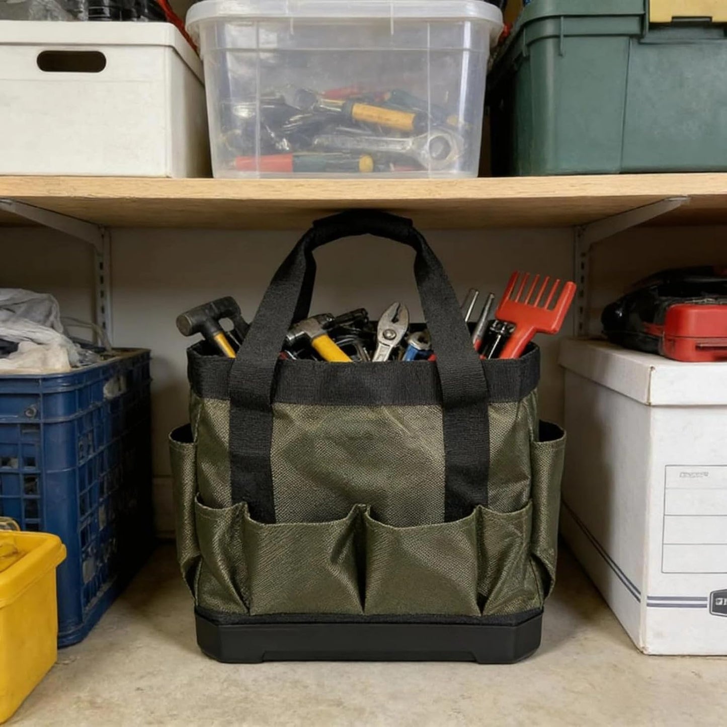 Outil Robuste Renforcé Avec Prise En Main Confortable Pour électricien équipement De Plein Air Sac De Rangement De Jardin Université Poignée Renforcée En Tissu
