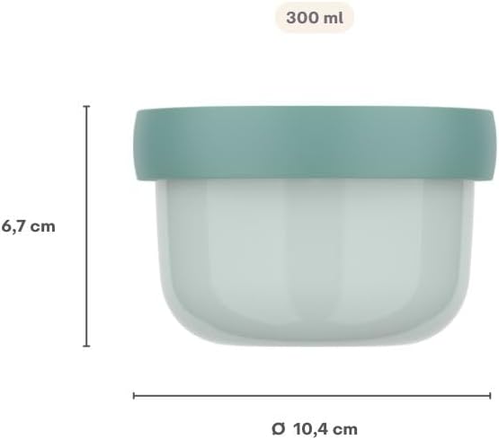  Mepal - Fruitbox Campus - Boîte à Gouter Pour Enfants - Lavable Au Lave-vaisselle Et Convient Au Micro-ondes - Sans BPA - 300 Ml - Barbie