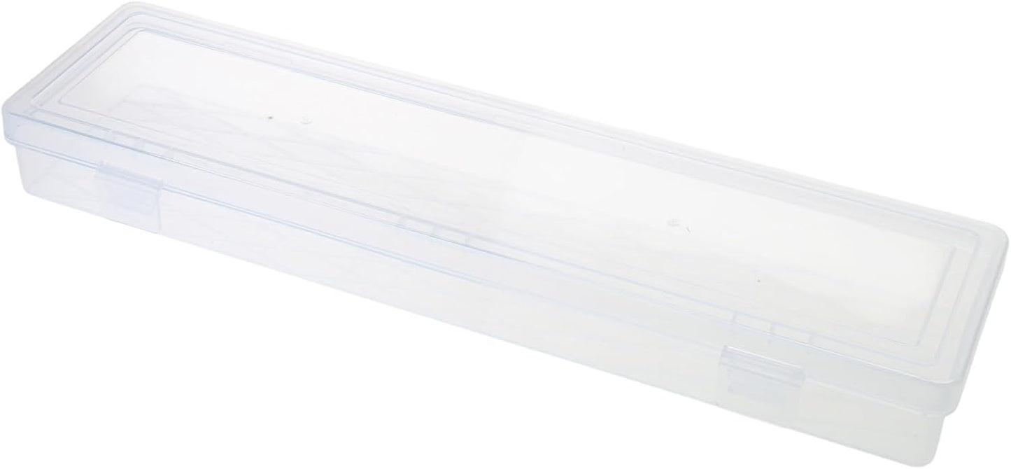 Boîte à Outils Multifonction De 35,6 Cm Offrant Un Grand Espace De Rangement, Organiseurs De Pièces Rectangulaires De Grande Capacité Pour Un Tri Facile, étui De Rangement Transparent