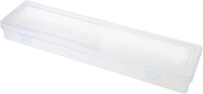  Boîte à Outils Multifonction De 35,6 Cm Offrant Un Grand Espace De Rangement, Organiseurs De Pièces Rectangulaires De Grande Capacité Pour Un Tri Facile, étui De Rangement Transparent