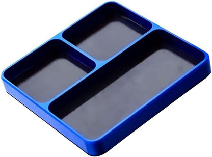  Plateau D'outils Magnétique En Alliage Alliage Aluminium Pour La Réparation Des Pièces Automobiles Et Une Organisation Matérielle Conception Portable Compacte Avec Une Boîte À Outils De