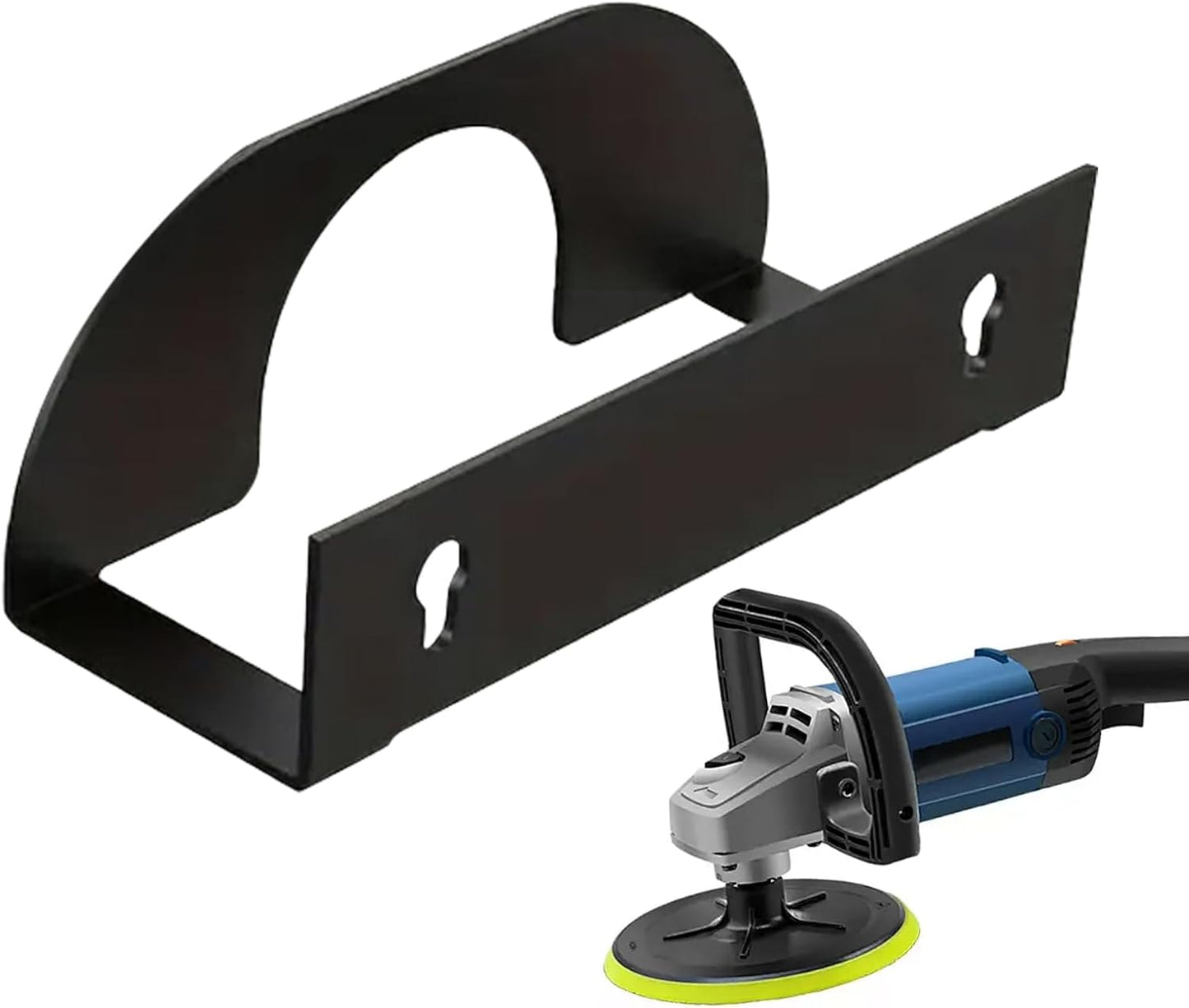  Générique Organisateur D'Outils Électroportatifs,Support Mural Métallique Pour Outils - Système De Rangement Garage Multifonction Gain De Place Pour Atelier, Jardin Et Bricolage