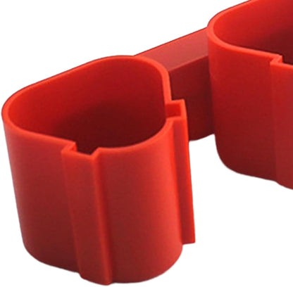  Generic Support, équerre, Porte-outils Pour Organisateur, Support, Support De Quai, Rouge 3 En 1