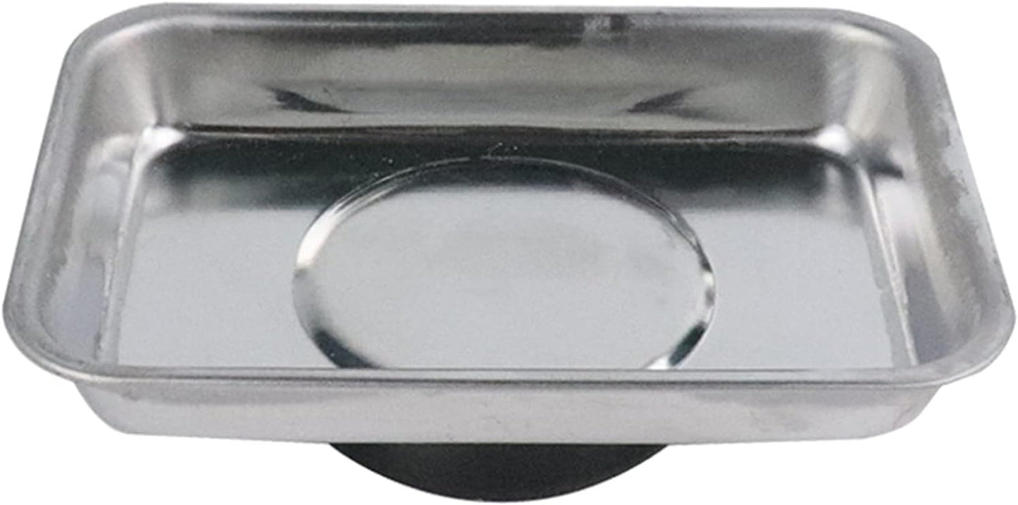  Plateau à Outils Magnétique En Acier Inoxydable Pour Réparation Automobile Pour Ranger Les Petites Pièces Propres Et Antirouille