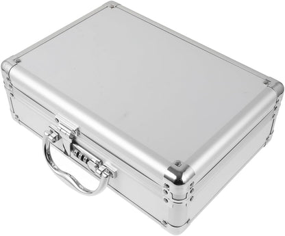  Healeved Trousse à Outils Mallette à La Recherche De Mallette En Métal Pour Homme, étui De Transport Rigide, Boîte à Outils Robuste, Organisateur D'outils De Mécanique, étui à Outils Portable Pour