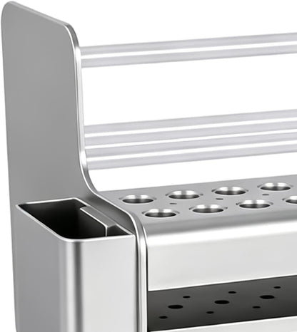GENERIC Boîte De Rangement Pour Réparation De Téléphone | Avec Trous De Rangement, Boîte De Rangement Pour Outils De Réparation électronique | Pour Soudure, Huile, Vis, Intérieur, Bureau, Studio, Atelier