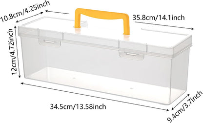  Boîte De Rangement Multifonction Portable Avec Compartiment Amovible Pour Voiture, Camping, Outils Ménagers, Solution De Rangement Compacte