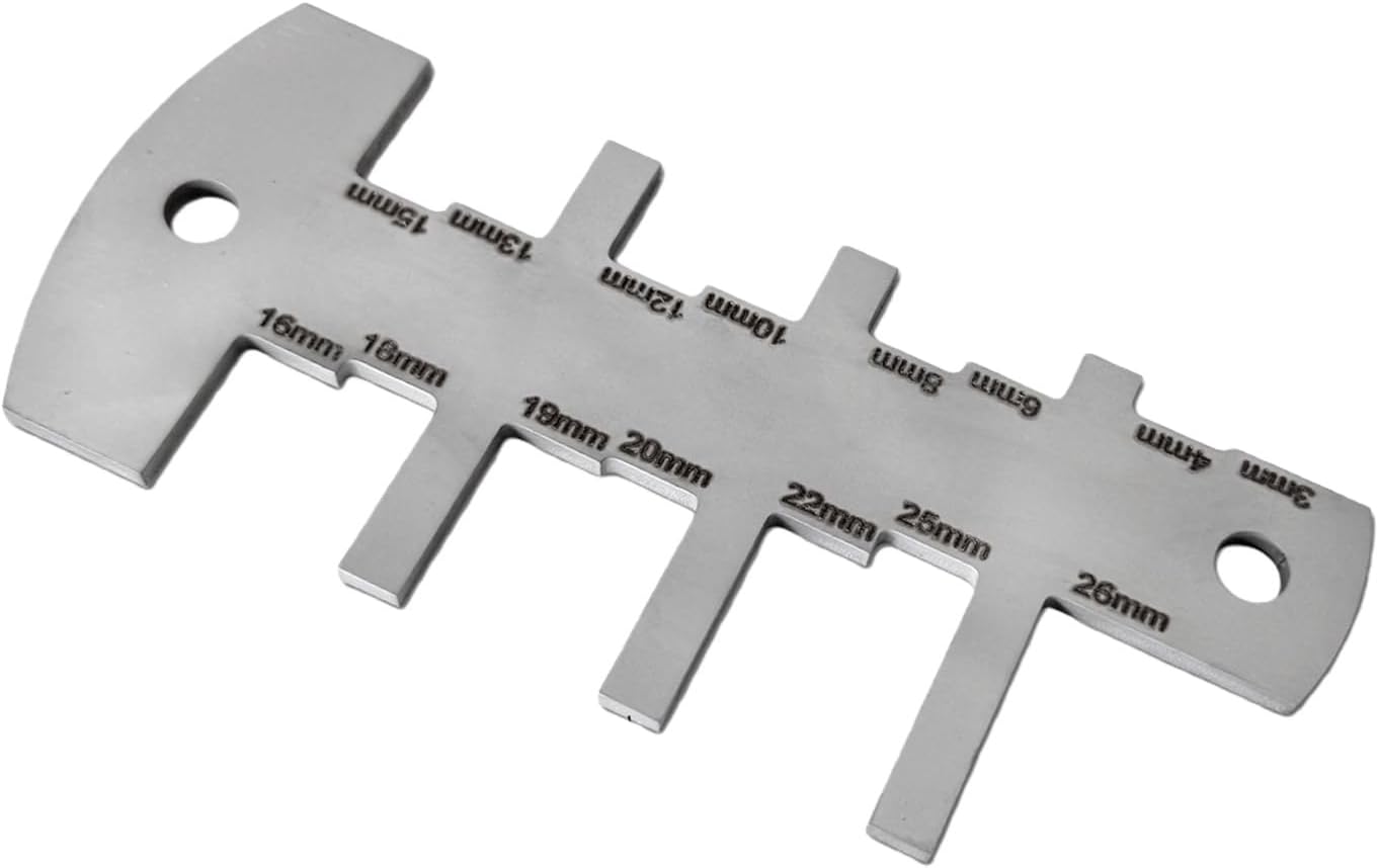 Jauge De Hauteur à Double échelle Pour Le Travail Du Bois Pour Une Table De Toupie Précise Et Un étalonnage D'outil, étalonnage De La Scie à Table Et Ajustements D'atelier