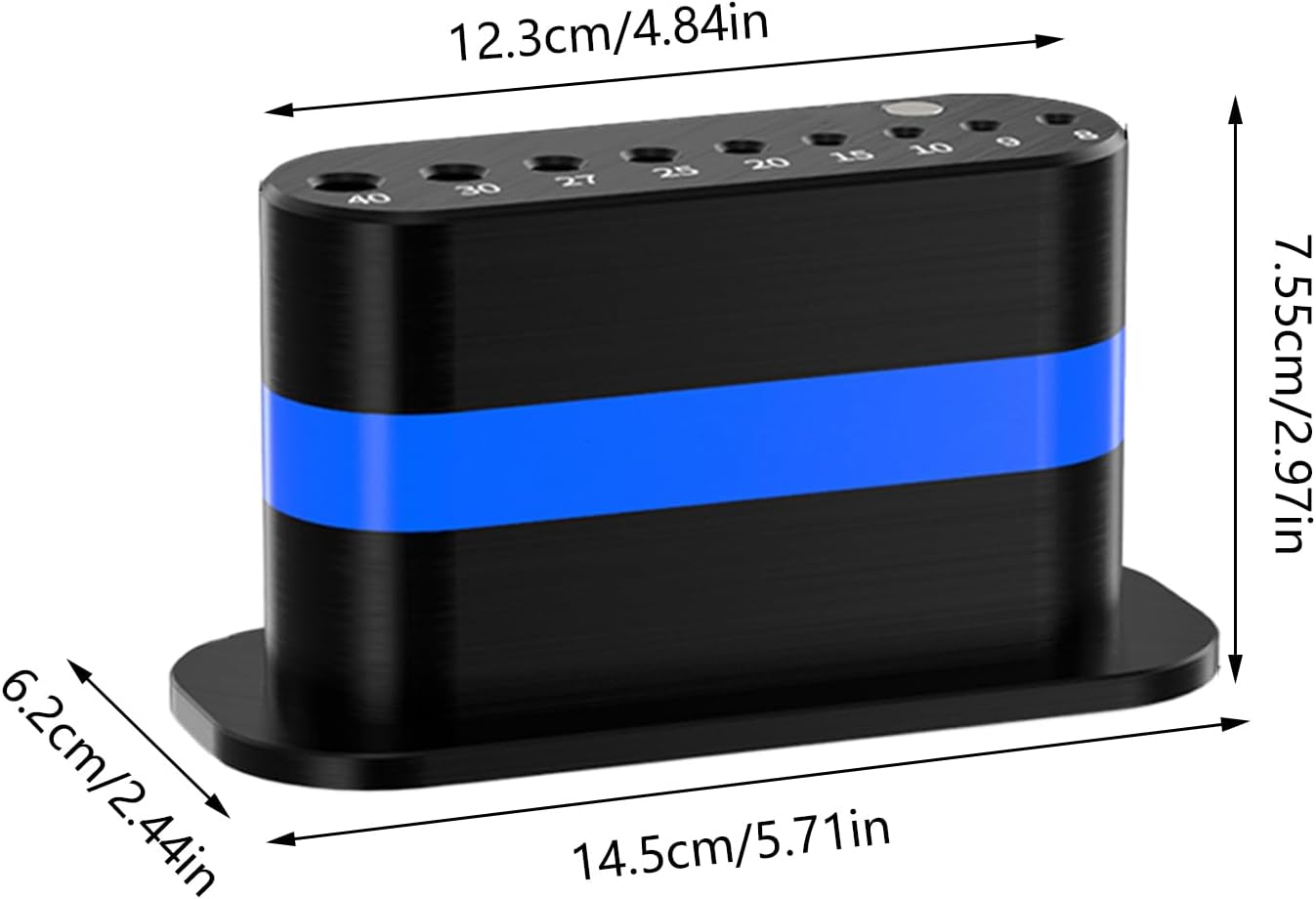  Support Pour Clés Allen - Porte-Clé En L - Porte-Clés à Libération Rapide Antidérapant Pour Garage Atelier Chariot à Outils Bureau