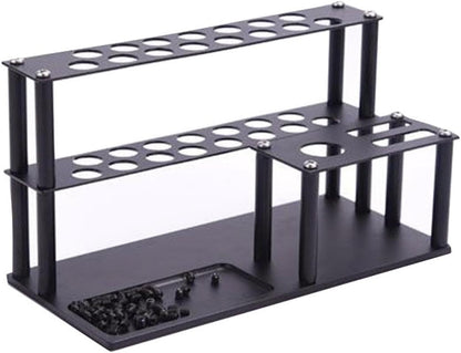 GENERIC Support De Rangement Pour Tournevis De Bureau | Organiseur D'outils Avec Plateau à Vis Intégré | Porte-tournevis Multifonction Pour Pinces, Ciseaux Et Petits Outils De Réparation | Parfait Pour