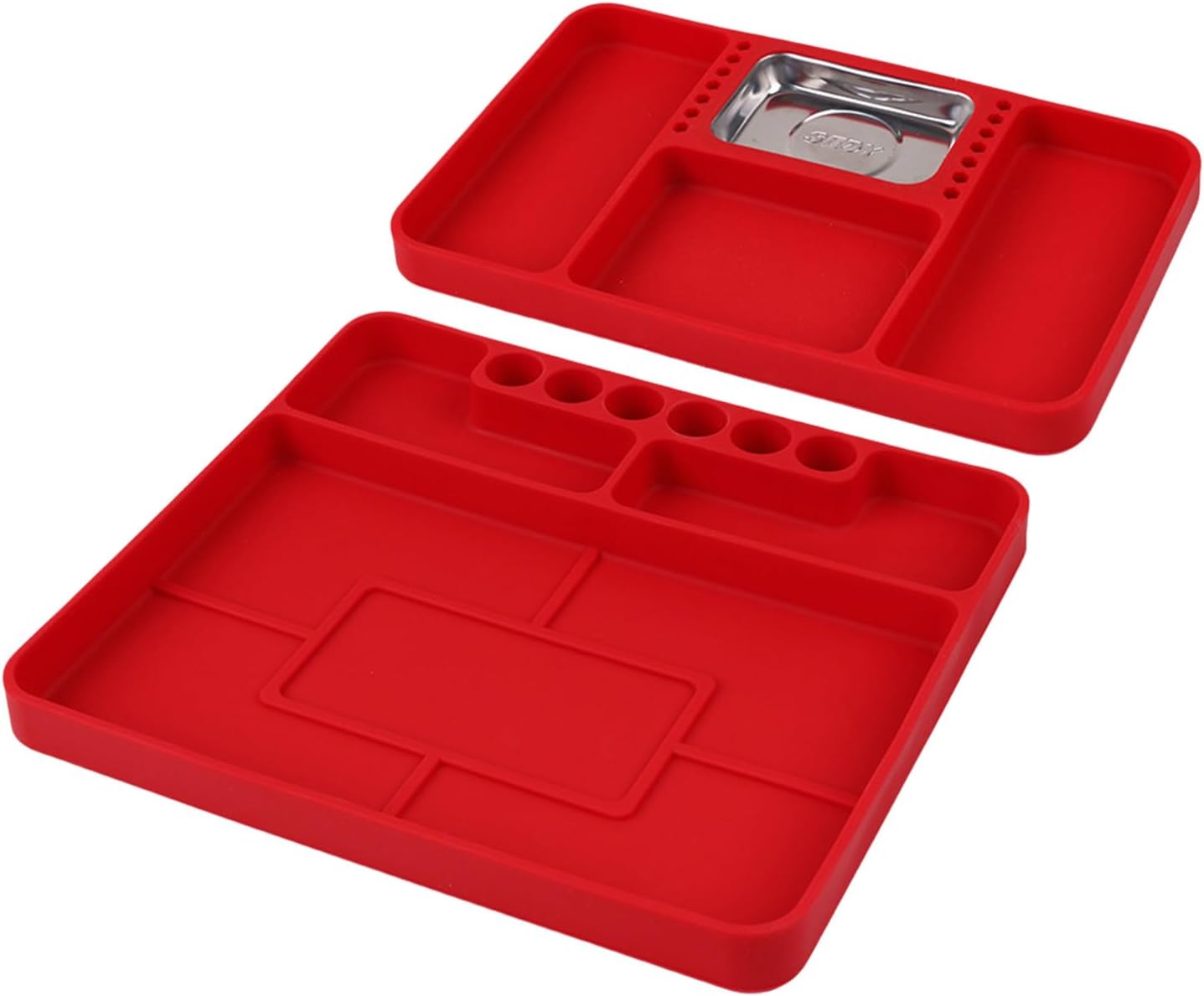  Plateau à Outils En Silicone Souple Pliable Et Facile à Nettoyer Pour Les Techniciens Gestion Efficace Des Outils Dans Les Réparations En Atelier
