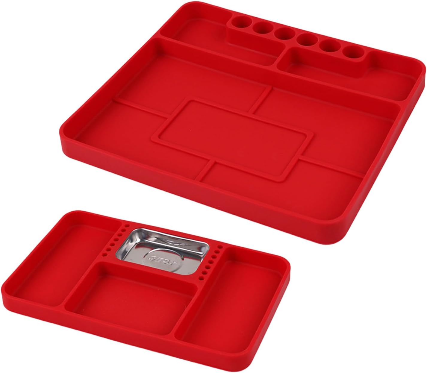  Plateau à Outils En Silicone Souple Pliable Et Facile à Nettoyer Pour Les Techniciens Gestion Efficace Des Outils Dans Les Réparations En Atelier
