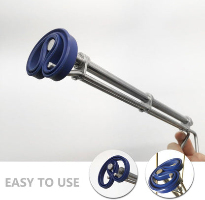  Healeved Kit 3 Outils En Acier Inoxydable Pour Installation Joint U De Tige Piston Vérin Hydraulique, Fournitures Professionnelles Pour Réparation Et Maintenance Automobile