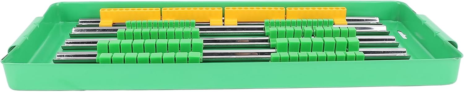  Pilipane Plateau D'organisateur à Douille Portable Rail Du Support De Support De Sobre En Aluminium Lourd Avec Système D'outil Sécurisé à Double Roulement Storage Pour Les Ingénieurs De