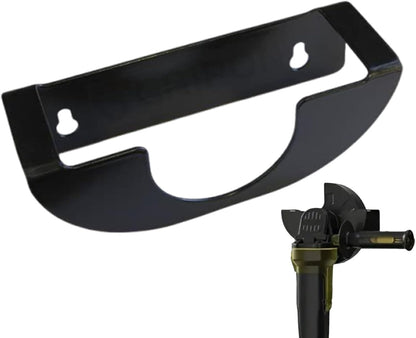  Générique Power Tool Holder, Wall-Mounted Grinder Rack, 6.29 X 1.96 X 1.96inch Heavy-Duty Metal Bracket, Multifunctional Space Saver, Fit Angle Polishing Sanding Tools, Workshop Organization
