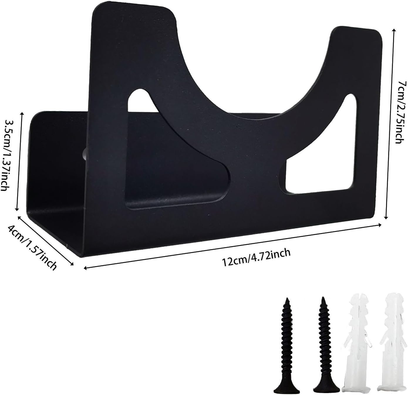 GENERIC Support Pour Meuleuse D'angle, Support Mural, Support De Rangement étroit, 12 X 4 X 7 Cm, Organiseur D'outils Multifonctionnel, Crochet D'équipement Robuste, Pour Installation De Clé électrique