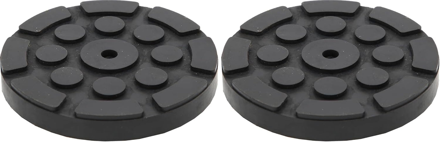  KS TOOLS 160.0546 Plateau En Caoutchouc 38 Pour Ponts élévateurs Herrmann, Ø 130 Mm (Lot De 2)