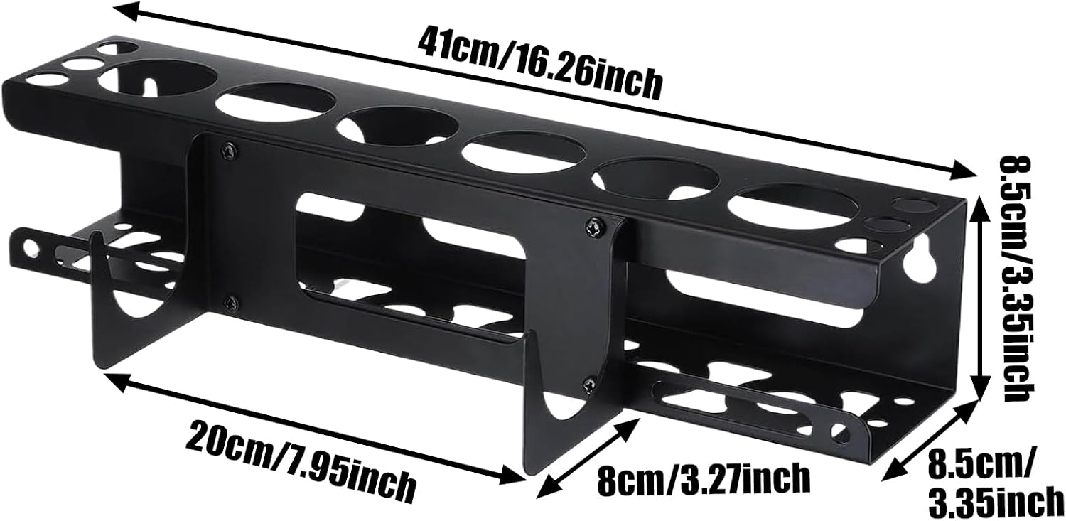  Rangement Pour Embouts De Colle - Organisateur Mural Pour Tubes De Mastic D'Atelier - Rangement Pour Outils De Professionnels En Rénovation Et Maintenance