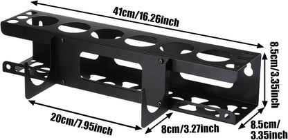  Rangement Pour Embouts De Colle - Organisateur Mural Pour Tubes De Mastic D'Atelier - Rangement Pour Outils De Professionnels En Rénovation Et Maintenance
