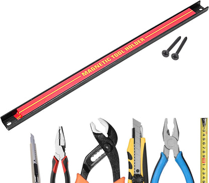  Organisateur D'outils Magnétique, Bande Porte-outils Magnétique - Support De Stockage D'outils De Grande Capacité,Organisateur Peu Encombrant Pour Atelier, Atelier De Réparation Automobile, M