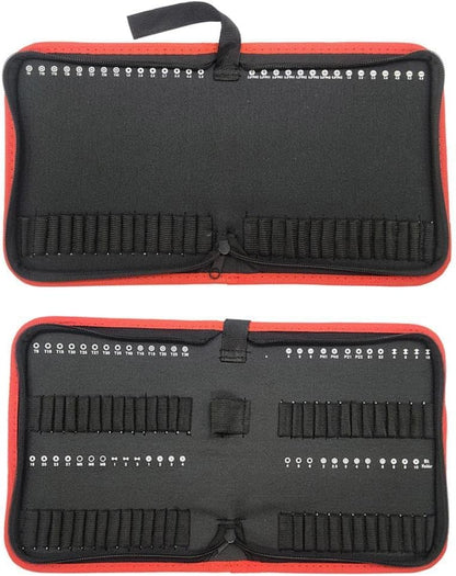  Generic Sac De Rangement Pour Embouts, Porte-embouts Portatif Avec Fermeture éclair, Petit Sac Pour Les Embouts De Tournevis, 22.4 Cm X 17.7 Cm X