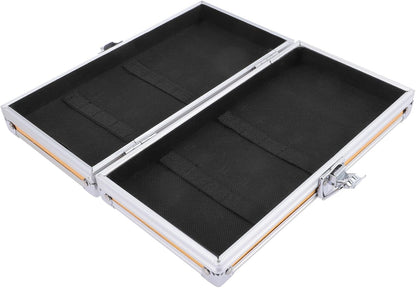  Healeved Boîte De Rangement Pour Kit Écouteurs Étui De Rangement Pour Outils Écouteurs Boîte Alliage Aluminium