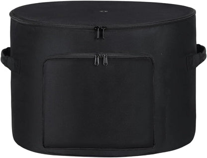  Organiseur De Tuyau D'arrosage Portable à Fermeture éclair - Sac De Rangement Robuste En Tissu Imperméable Pour Outils D'extérieur - Sac De Rangement Robuste à Fermeture éclair - Grande Capacité Pour