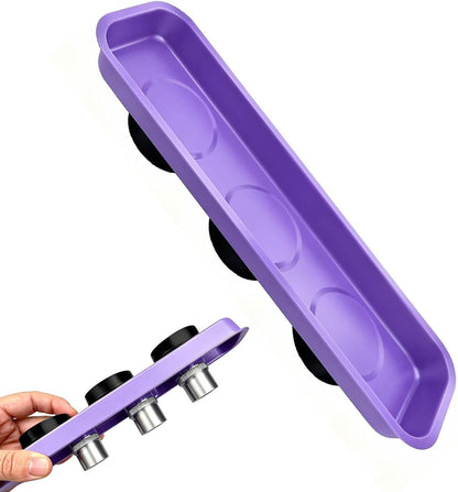  Plateau À Vis Magnétique, Bol De Rangement De Pièces En Acier Inoxydable | Plateau À Outils Magnétique Puissant Pour Vis, Douilles, Boulons, Broches | Support Compact De Pièces De Réparation De Voitur