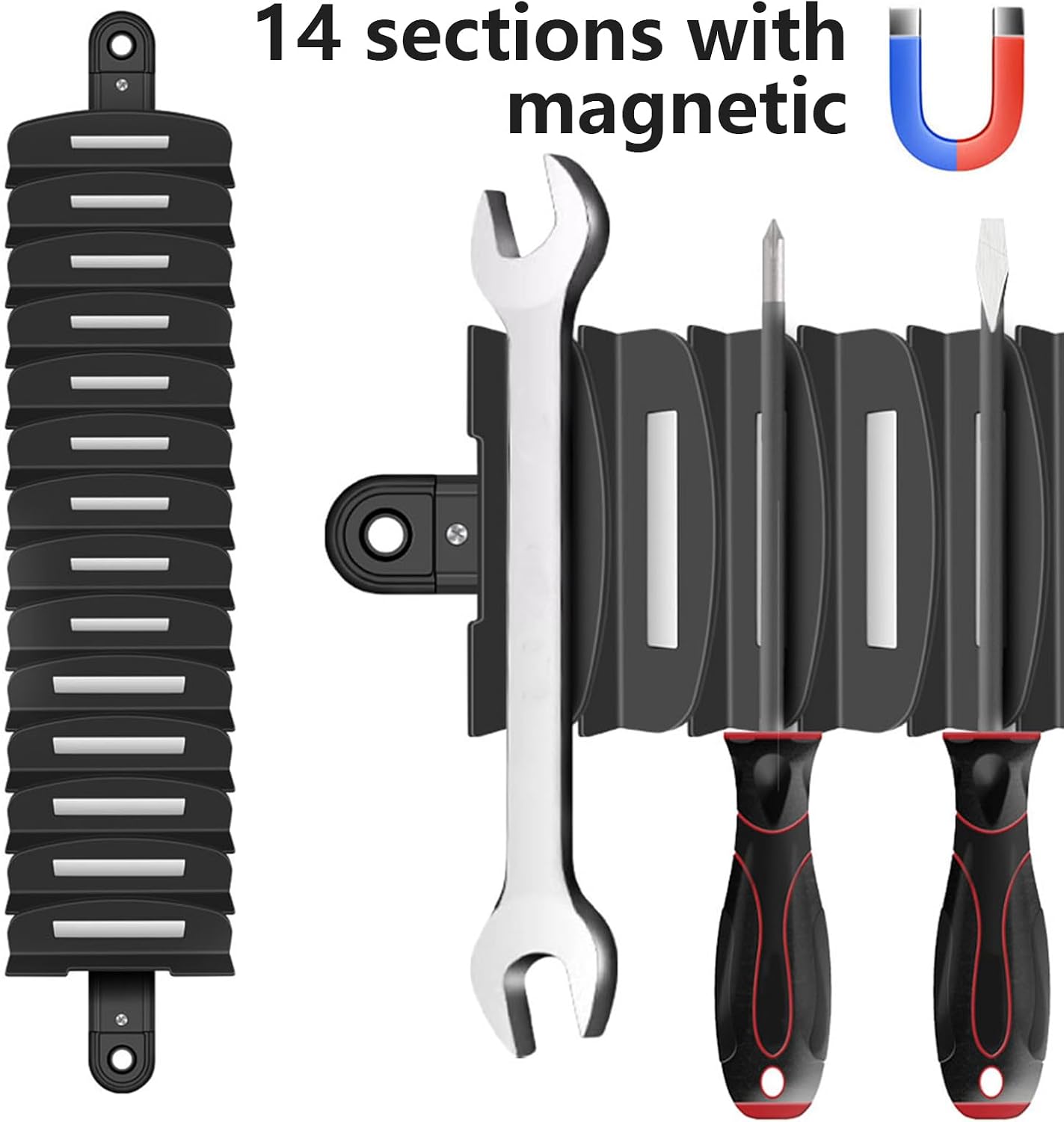  Organiseur De Clés à Outils | Plateau De Rangement Pour Clés | Boîte à Outils Polyvalente Gadget Accessoires Support De Montage Pour Les Amateurs Débutants Professionnels
