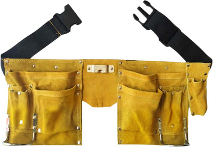  Pochette De Travail,Porte-Outils Portable Robuste - Pochette À Outils Pour Tablier De Travail | Pour Construction Réparation Utilitaire Bricolage Maison Maintenance Atelier Jardin Extérieur