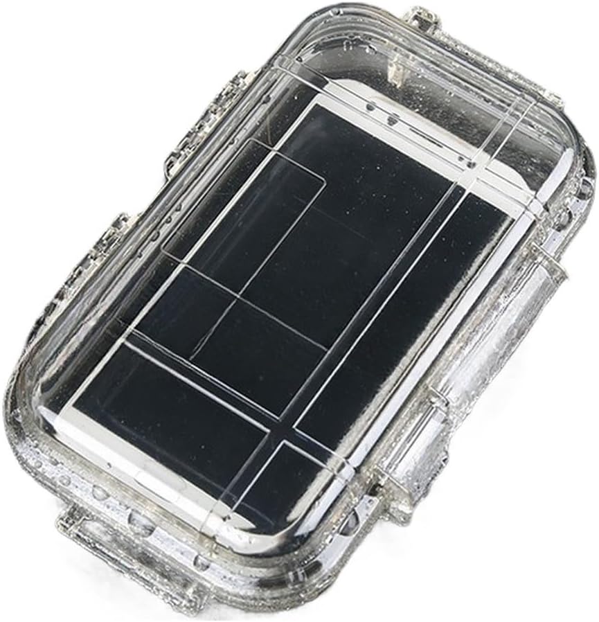  Boîte De Rangement à Outils Robuste Fabriquée En Matériau ABS Avec Blocage De La Lumière Et Rembourrage Personnalisable Pour Un Transport Sécurisé (noir)