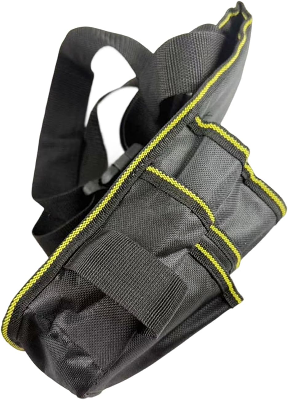  Ceinture à Outils Multifonctionnelle Pour électricien, Sac De Taille Réglable, Tissu Polyester Robuste Avec Plusieurs Poches Utilitaires, Organiseurs D'outils En Polyester