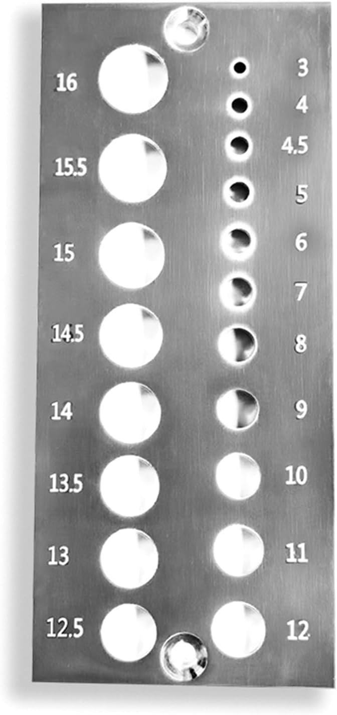  Precisions Outil De Fabrication De Chevilles En Bois Pour Plaque D'acier De 3 Mm à 16 Mm De Diamètre Pour Le Travail Du Bois