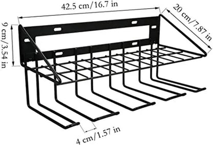  Generisch Porte-outils | Rangement En Métal Pour Garage, Maison, Abri De Jardin, Rangement Pour Perceuses