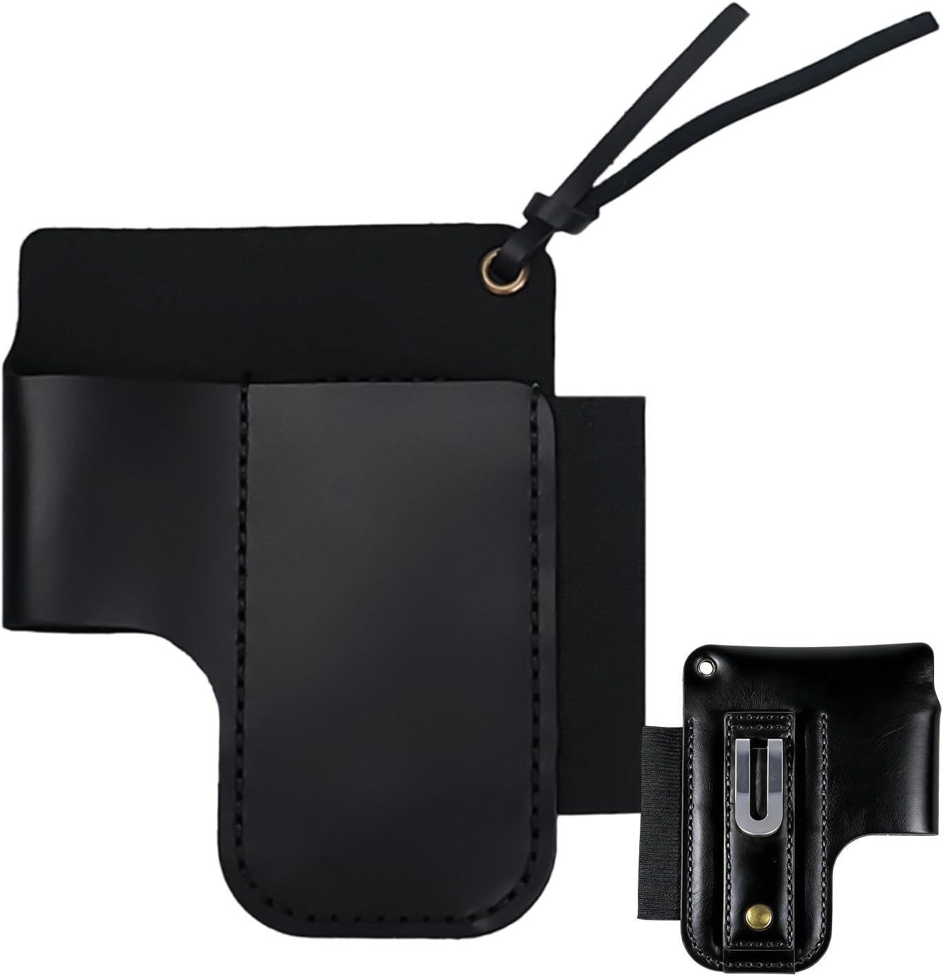  Sac Banane En Cuir - Style Rétro - Porte-outils - Accessoire De Rangement Pour Outils - Convient Pour Lampe De Poche, Cutter, , Récolte, élagage, Rénovation De Maison, Construction, Plombier