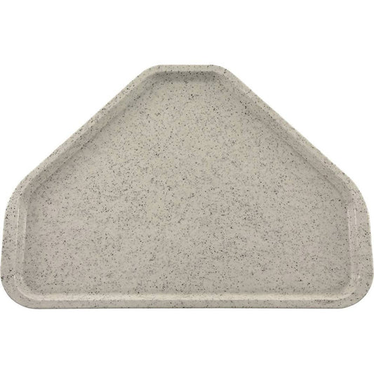  Plateau En Polyester Trapèze, Couleur Granit, 477 X 337 X 15 Mm