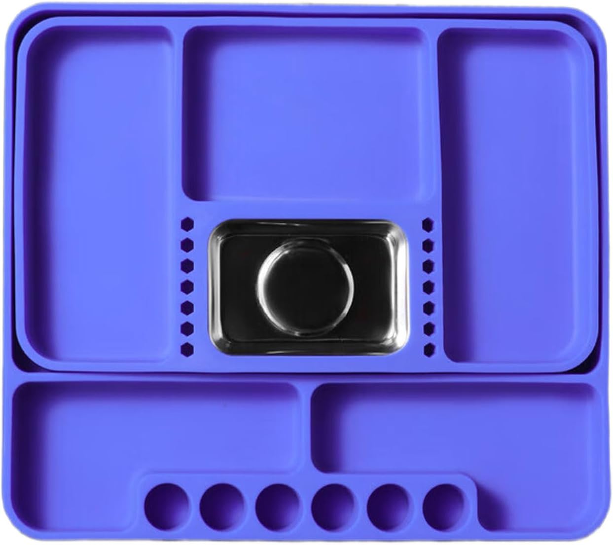  Plateau à Outils En Silicone Facile à Nettoyer - Organisateurs Flexibles Pour Une Installation Et Une Réparation Efficaces Dans Divers Environnements - Rangement D'outils Portable