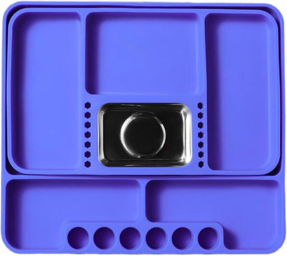  Plateau à Outils En Silicone Facile à Nettoyer - Organisateurs Flexibles Pour Une Installation Et Une Réparation Efficaces Dans Divers Environnements - Rangement D'outils Portable