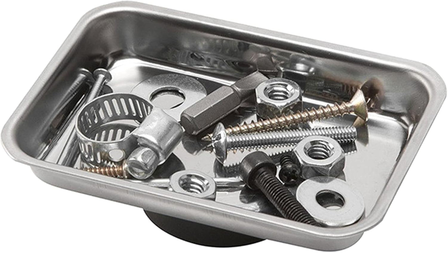  Plateau à Outils Magnétique En Acier Inoxydable Pour Réparation Automobile Pour Ranger Les Petites Pièces Propres Et Antirouille