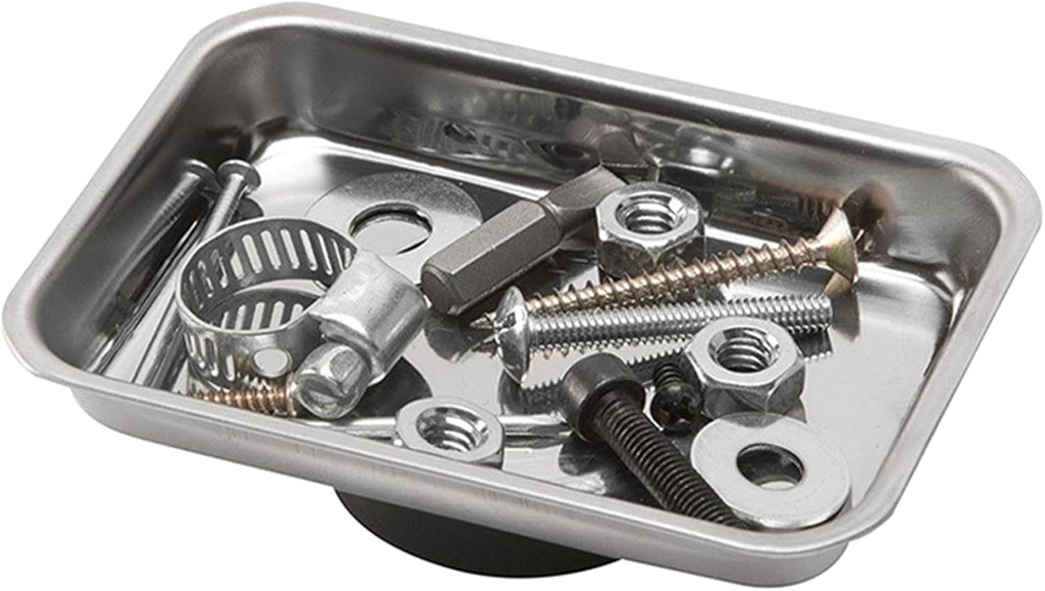 Plateau à Outils Magnétique En Acier Inoxydable Pour Réparation Automobile Pour Ranger Les Petites Pièces Propres Et Antirouille