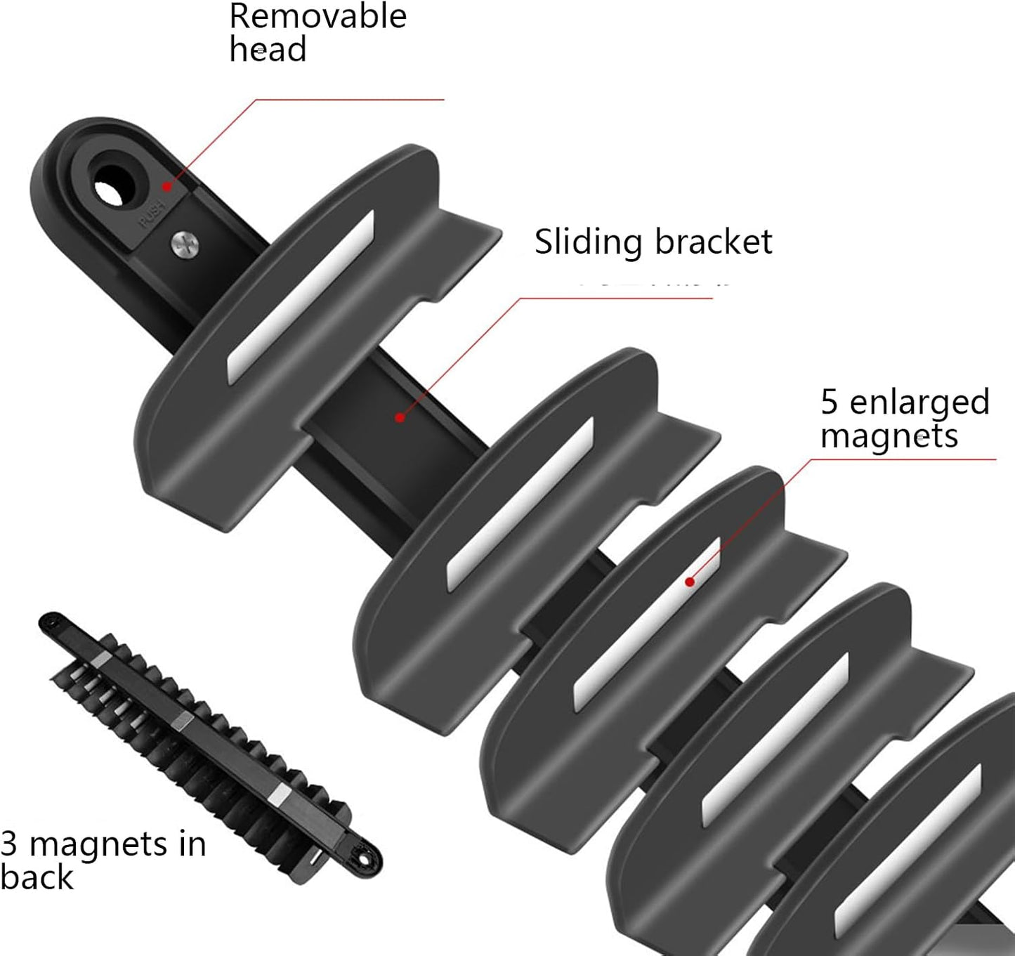  Rangement De Clés – Plateaux De Clés à Outils Muraux – Boîte à Outils Polyvalente Réglable Et Polyvalente – Solution D'organisation D'outils Pour Atelier