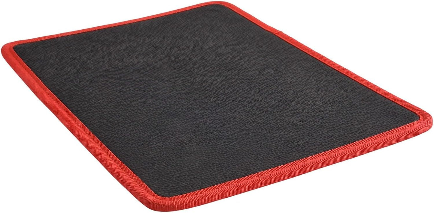  Support à Outils Magnétique Pour Réparation De Voiture Avec Support De Vis Sécurisé De Couleur Rouge Et Noire Pour Garage, Atelier (L)