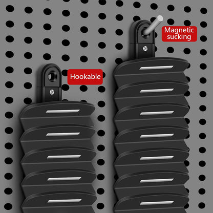 Rangement De Clés – Plateaux De Clés à Outils Muraux – Boîte à Outils Polyvalente Réglable Et Polyvalente – Solution D'organisation D'outils Pour Atelier