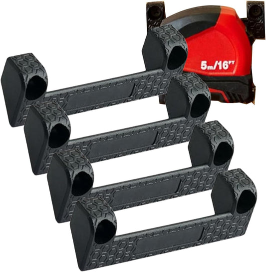  Porte-outils, Support à Ruban à Mesurer, Support D'outils Pour Outil électrique, Support D'outils Pour établi De Travail, Cintre à Outils Pour Mètre Ruban, Rangement D'outils Pour Garage, Porte-outils