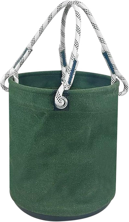 GENERIC Sac Seau à Outils | Sac De Rangement En Toile Tout Usage | Sac De Rangement Léger Pour équipement électrique Et Station De Travail Pour La Construction De Jardin