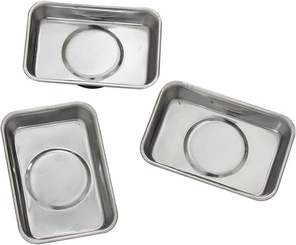  Plateau à Outils Magnétique En Acier Inoxydable Pour Réparation Automobile Pour Ranger Les Petites Pièces Propres Et Antirouille