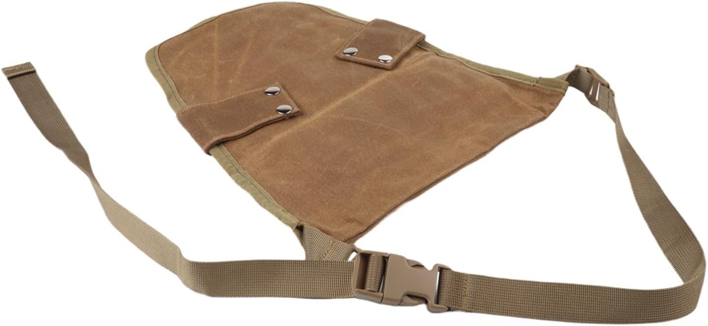  Sac Fourre-tout De Jardinage En Toile Cirée Avec Huit Compartiments Pour Outils Et Sangles Convertibles à Porter Comme Sac à Dos Ou à La Main Dans La Teinte Verte (vert)